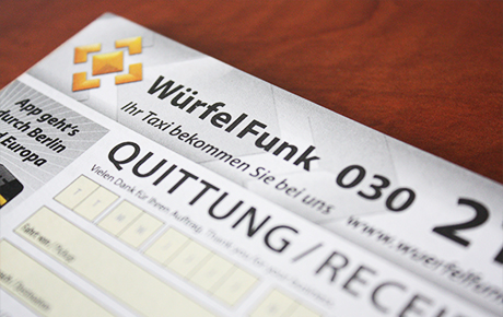 WürfelFunk-Quittung