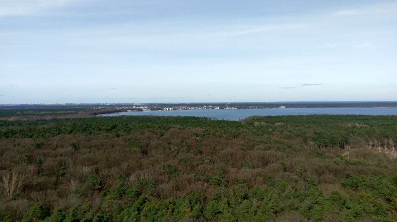 Müggelturm Ausblick